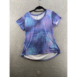 Marmot Lightweight Tie-Dye Performance T-Shirt With Scoop Neck  Size Large